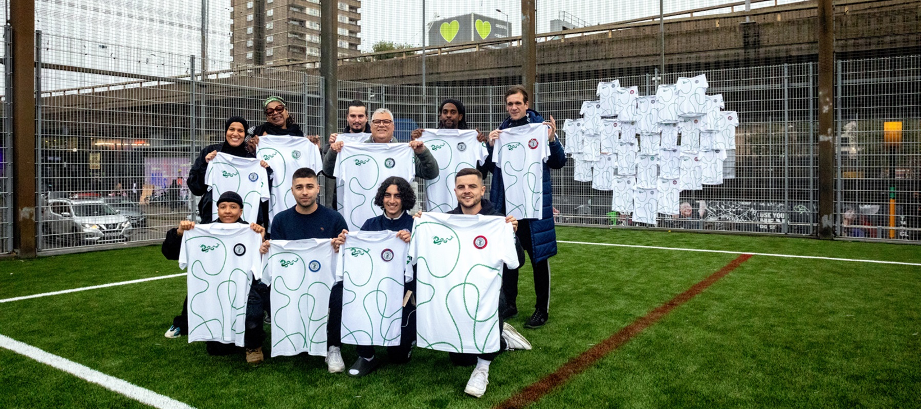 Creative agency Brothers & Sisters unveils Nike kit made from fabric that survived the Grenfell fire